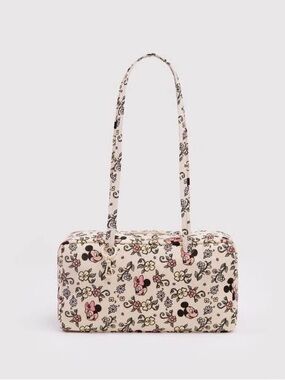 NWT rare Baggu bowler bag x disney collab Cream shoulder bag 🎀💗